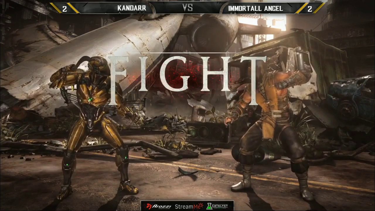 MKXL - Inmortal Angel Vs Kandarr OMG Cyrax is Back