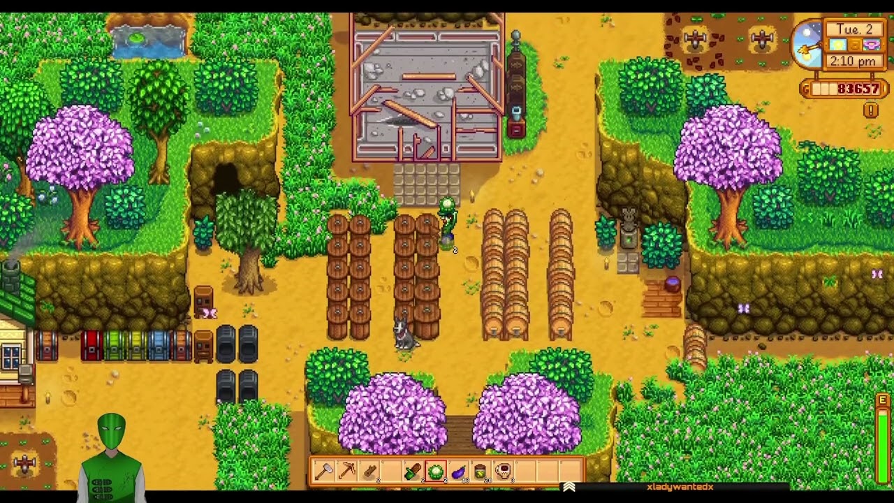 First year at Four Seasons Farm complete - Stardew Valley