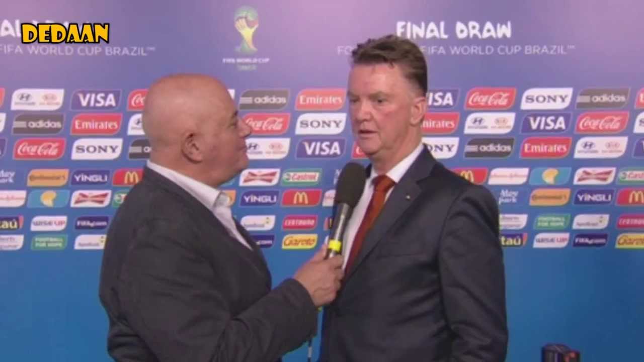Van Gaal over WK-loting | WK-Voetbal 2014