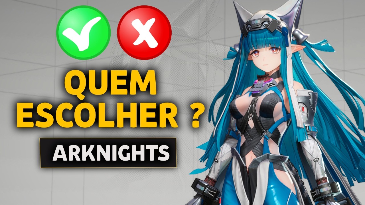QUEM ESCOLHER NO SELETOR ? TODAS AS NOVIDADES DE ARKNIGHTS ENDFIELD! UMA MÃE!