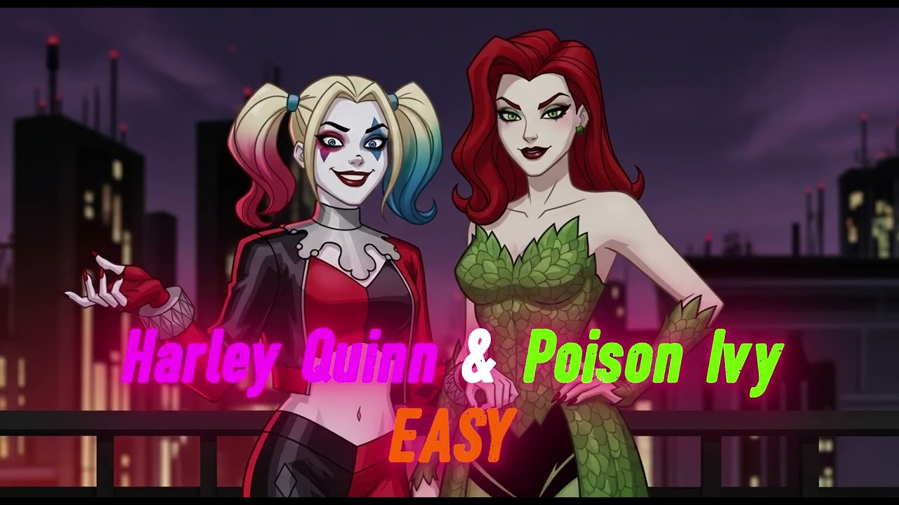 Harley Quinn & Poison Ivy - Easy | Hazbin Hotel Original Song