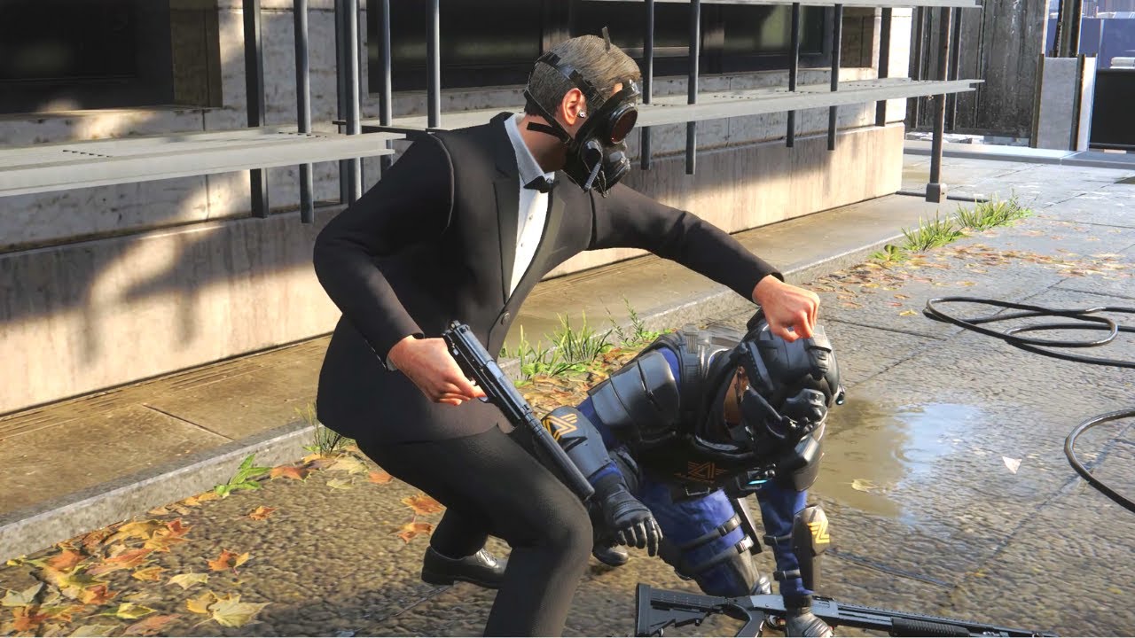 James Bond 007 Stealth Kills Combat Spy Gameplay | Watch Dogs Legion