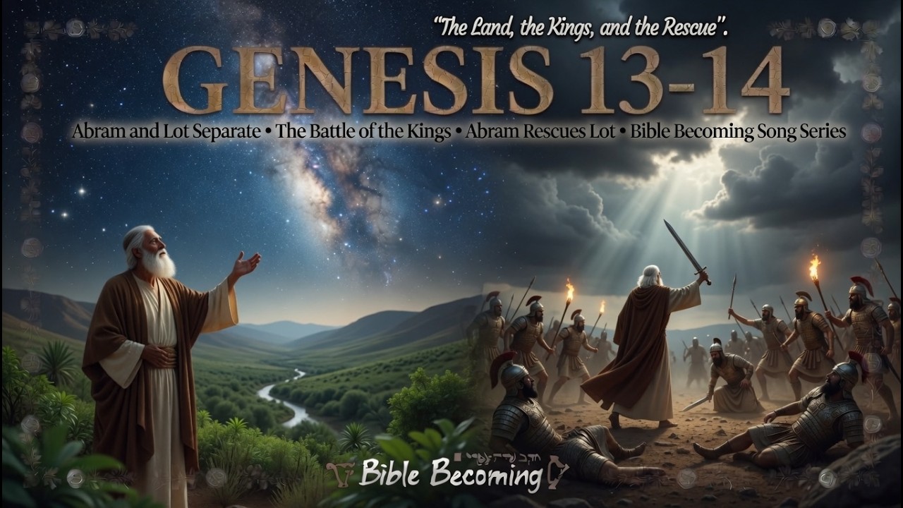 Genesis 13–14 | Abram and Lot Separate & God Most High Delivers | Musical Bible Reading