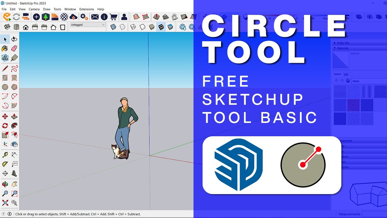 Circle Tools ❘ Sketchup Tools Basic ❘ TwentySeven Studio