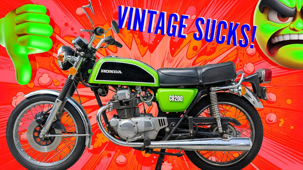 Vintage Motorcycles are Overrated | Top 5 Reasons