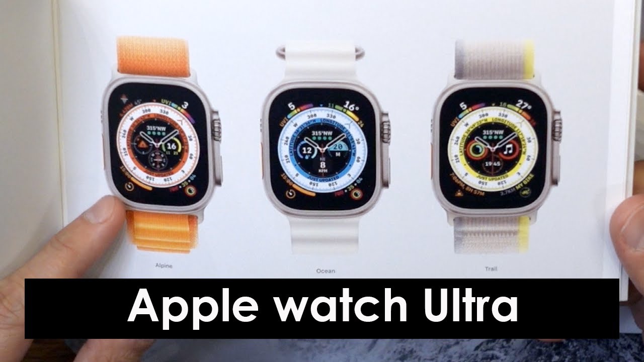 Apple watch ultra  - my thoughts - unboxing