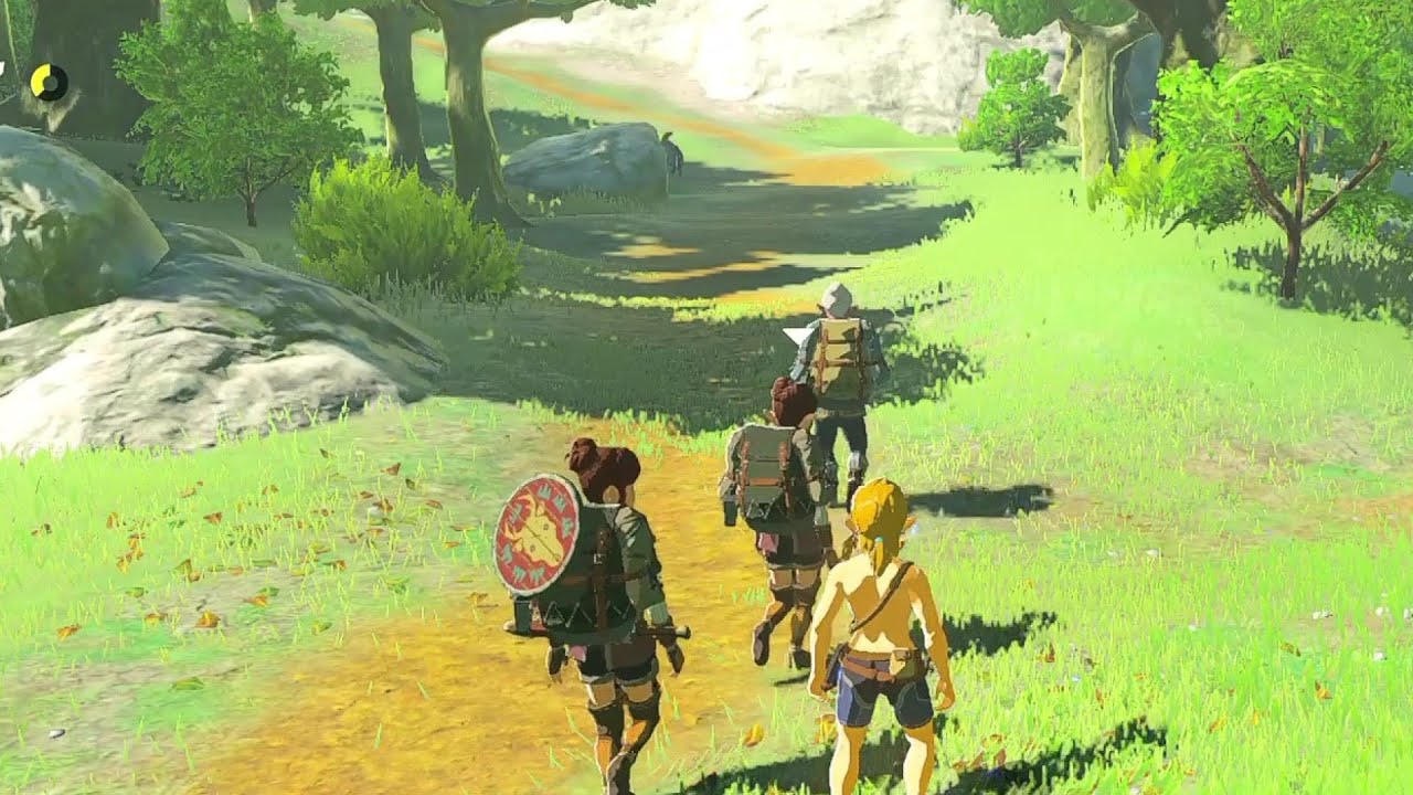 【ブレワイ】依頼を受けて、ＮＰＣと観光をしてみた【BotW】