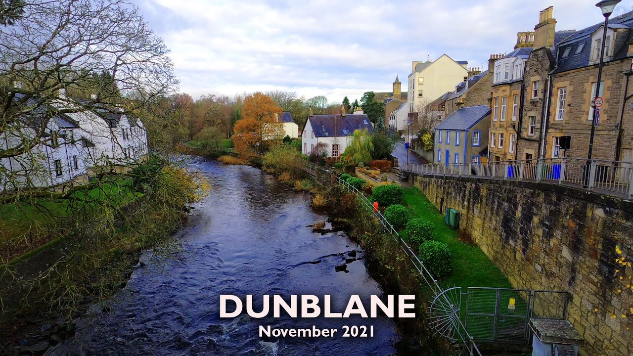 Exploring the Tranquil Streets of Dunblane | Beautiful Scottish Town | Let's Walk 4K