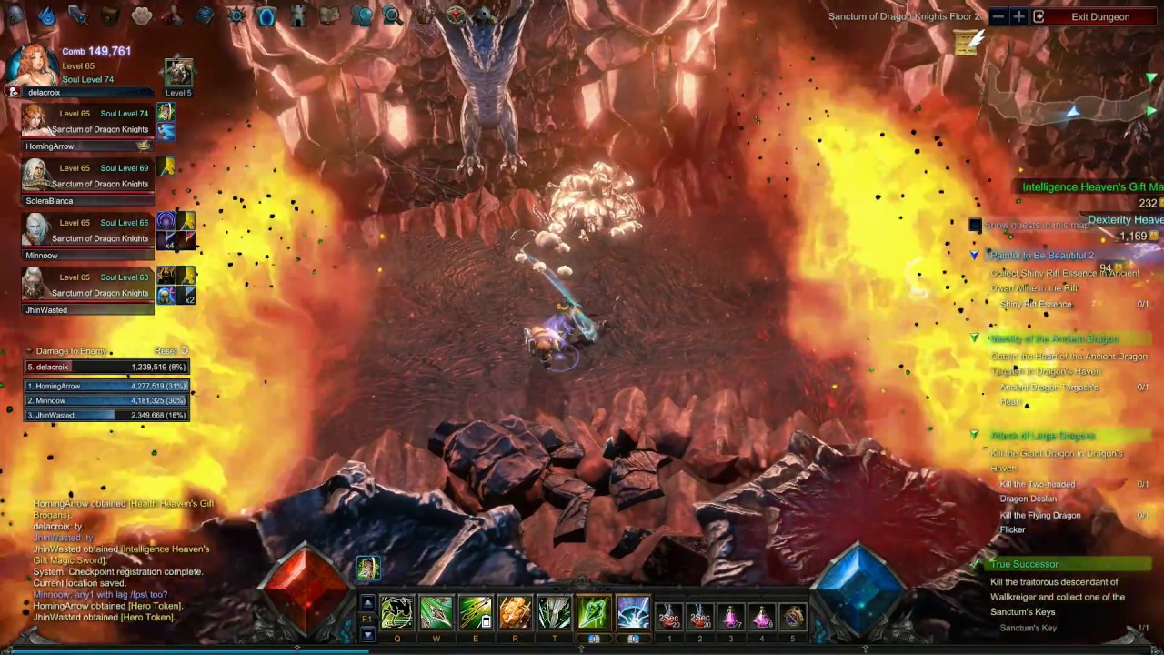 [PC] Mu Legend global CBT2 - Sanctum of Dragon Knights (Normal)