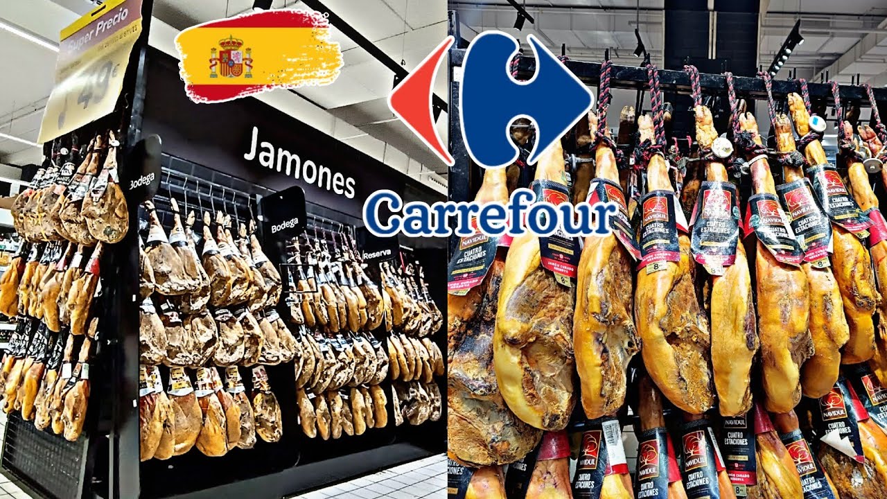 JAMONES : Carrefour Novedades en Jamones de Carrefour 🎄| cuanto cuestan 🤑⁉️