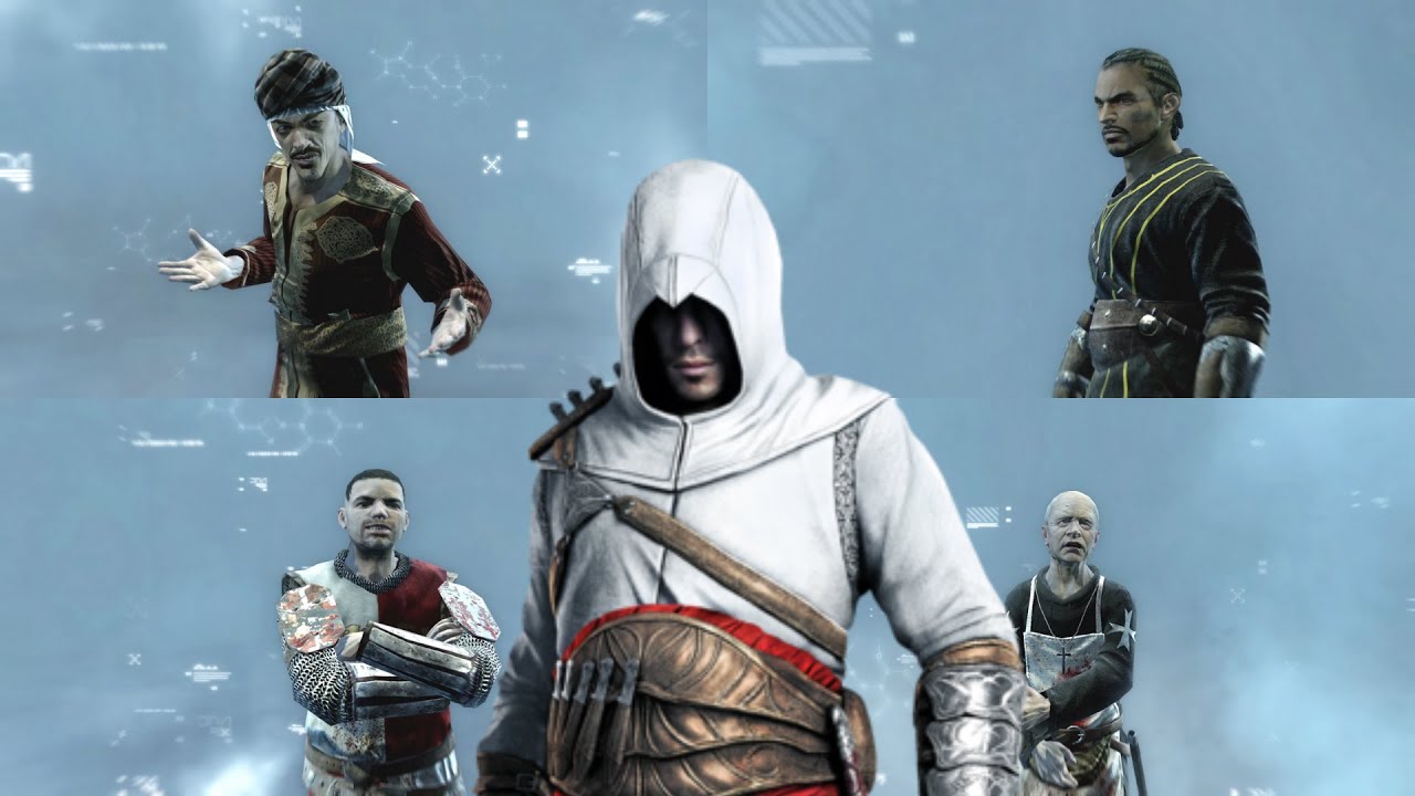 Assassin's Creed 1 - All Major Assassinations (No Damage + Subtitle)