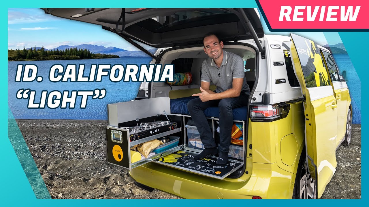 ID. Buzz Camper: ID. Buzz California "light" Umbau mit Camperbox im Test!