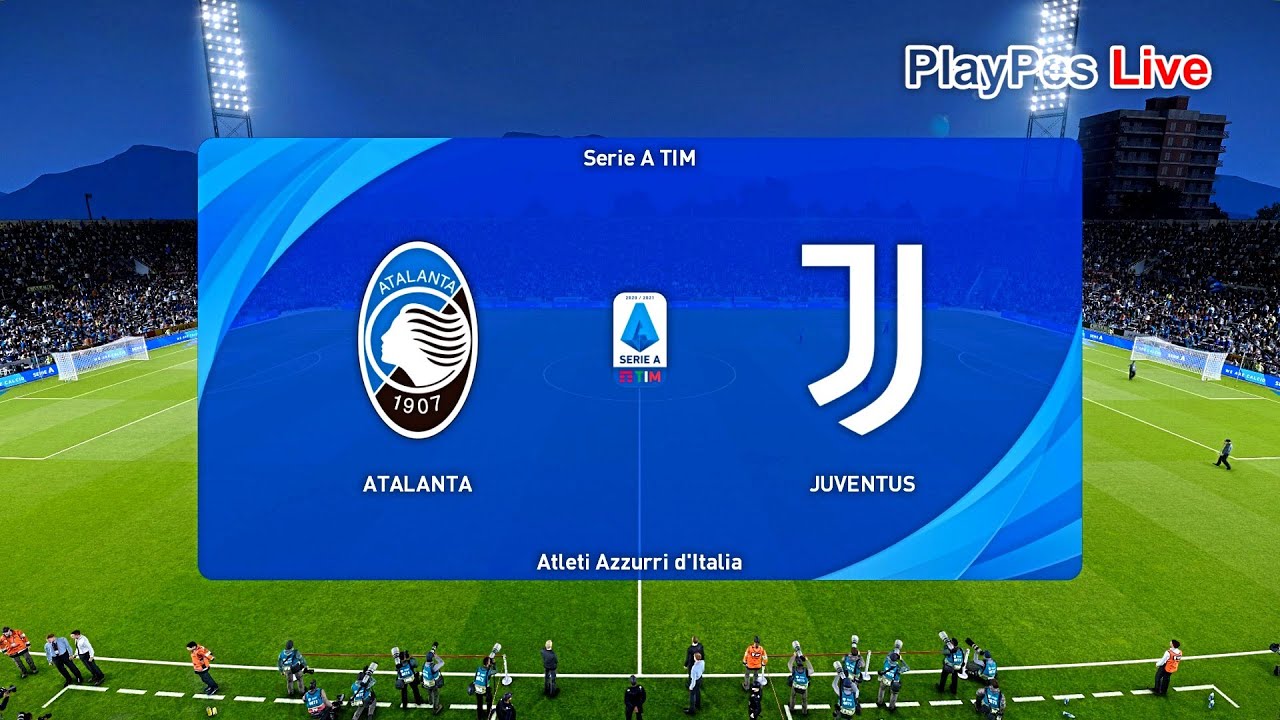 PES 2021 - Atalanta vs Juventus - Gameplay PC
