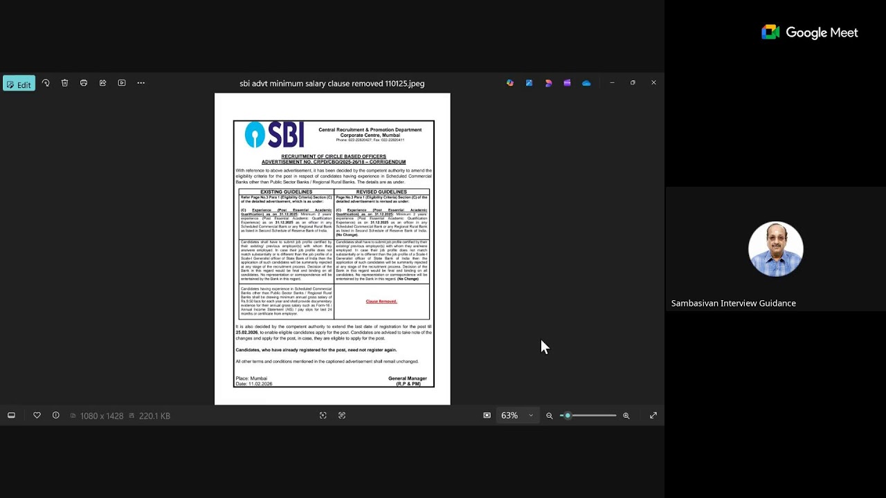 SBI CBO LAST DATE 2502-MINIMUM SALARY CLAUSE REMOVED PL GPAY RS. 311 TO 9003037557 WAPP MATERIALS