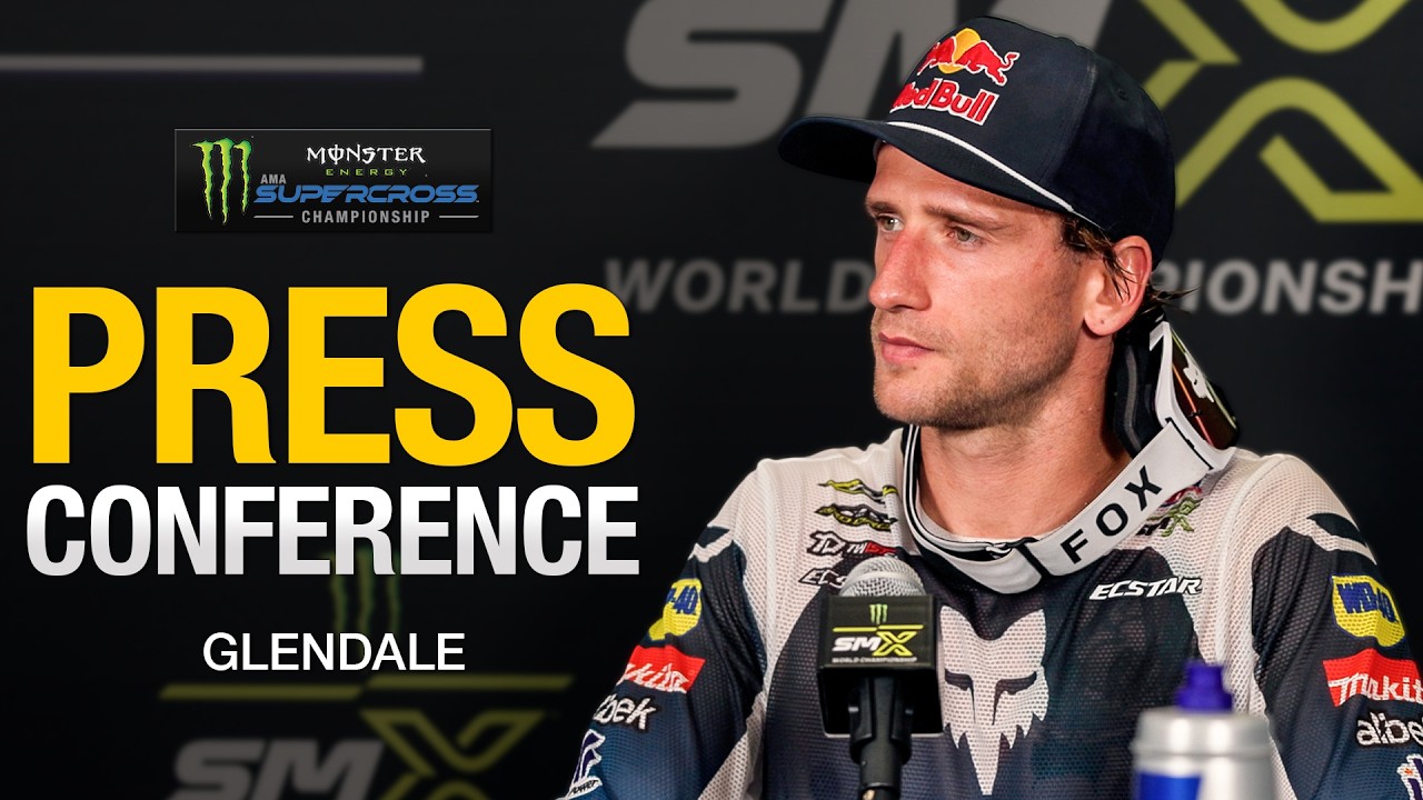 Roczen, Lawrence and Webb on the 2026 Glendale Supercross