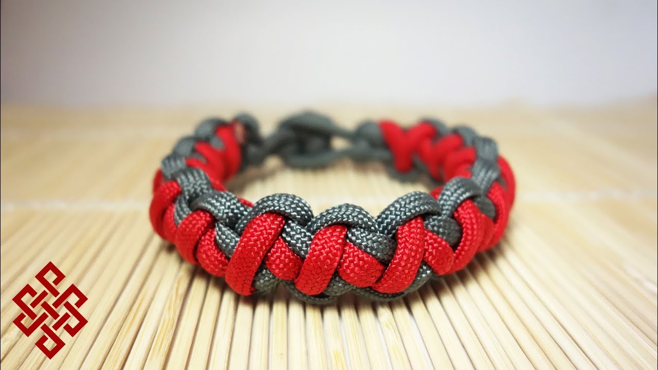 How to Make a Tomahawk Sinnet Paracord Bracelet Tutorial