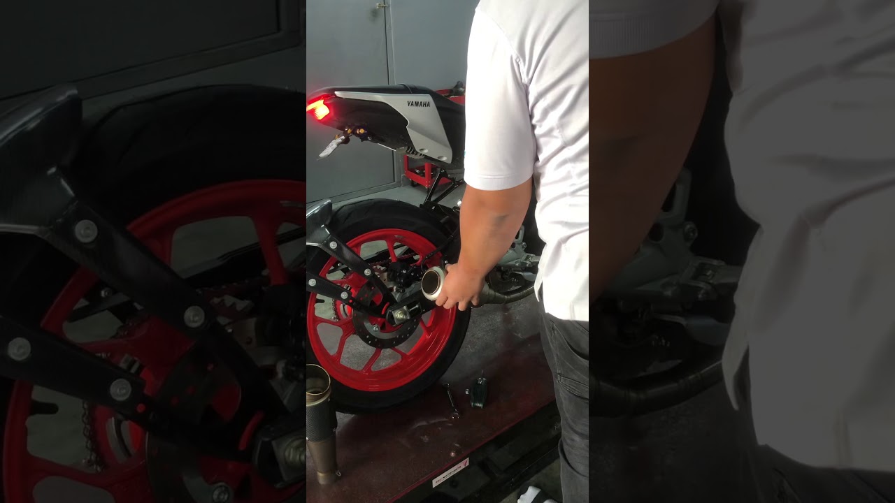 MT-15 Malaysia Exhaust Sound Test