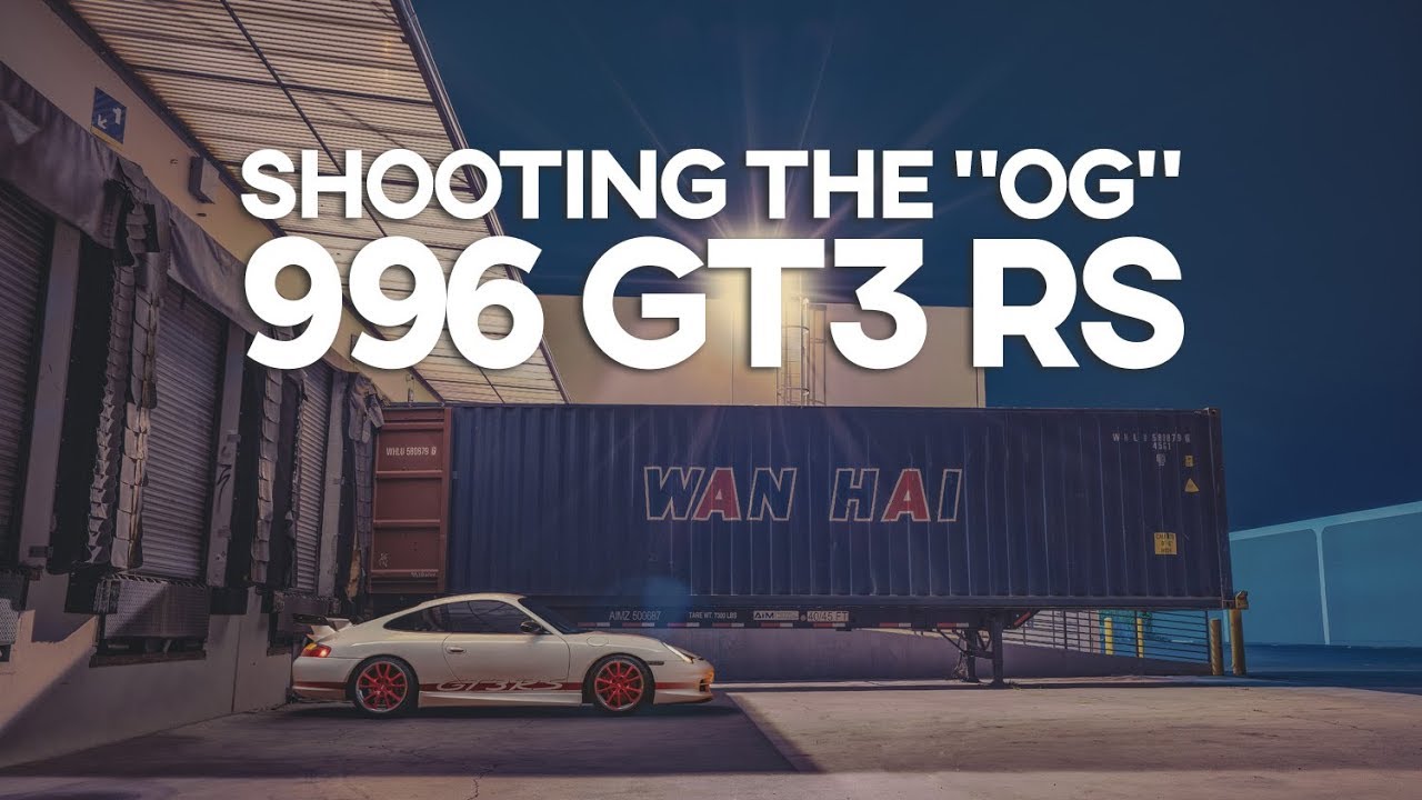 OriginalRare JDM Porsche 996 GT3 RS Photoshoot