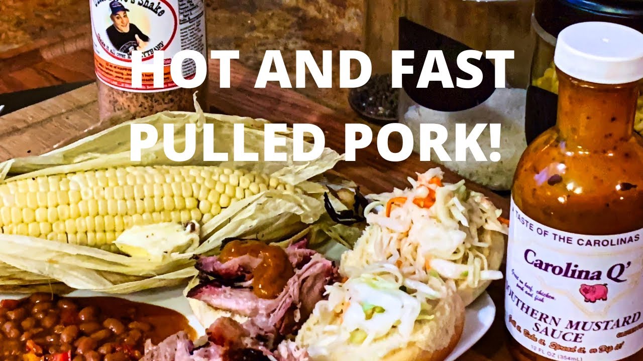 Hot And Fast Pork Butt | Weber Kettle