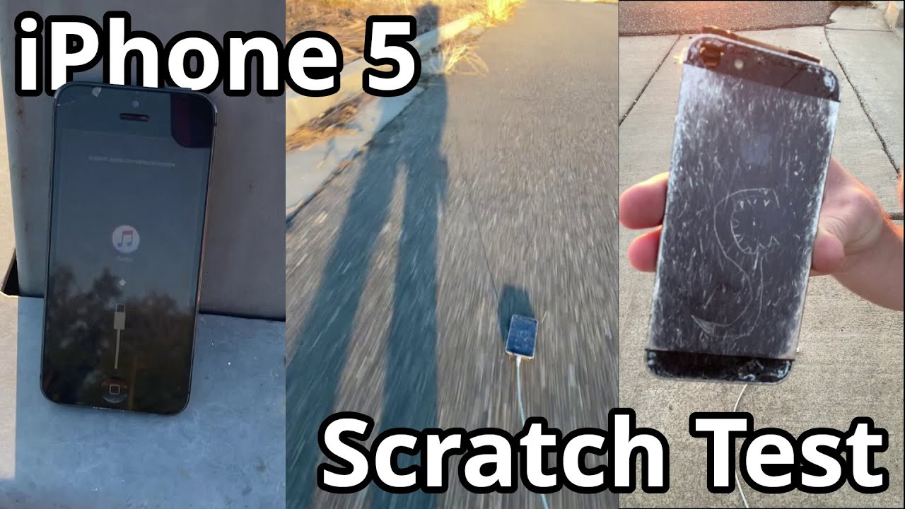iPhone 5 Extreme Scratch Test