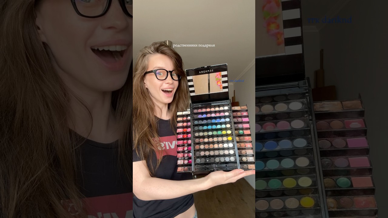 У КОГО ТАКОЕ БЫЛО? Sephora Makeup Academy Palette #косметика #бьютиобзор