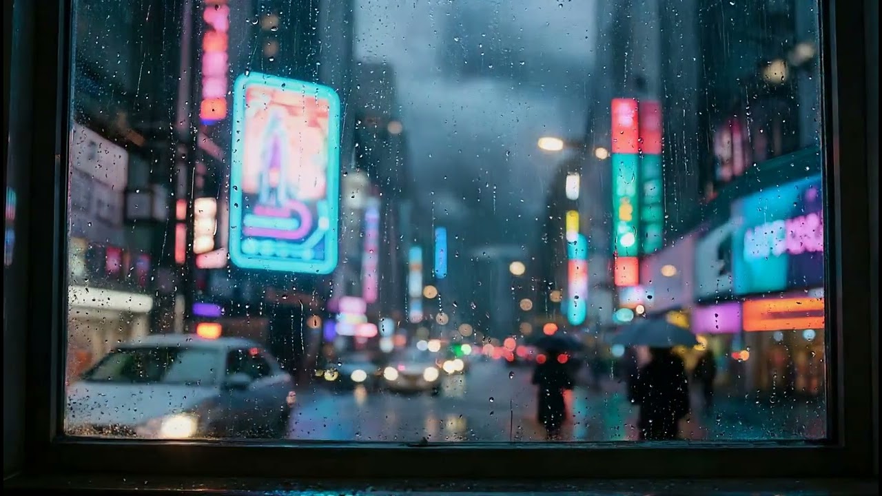 🌧️ Rainy Night Lo-Fi Boombap (65 MIN) 🌙 Romantic Chill Beats for Study, Work & Sleep
