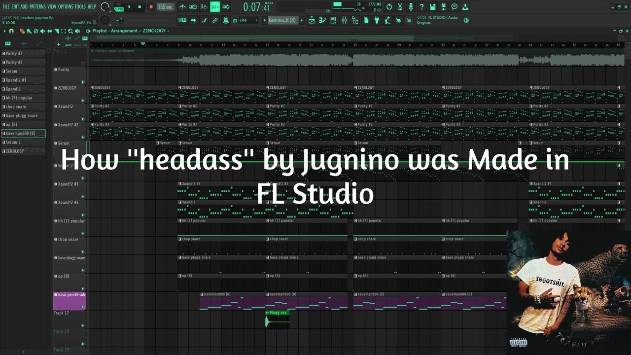 How ''headass'' by Jugnino was Made in Fl Studio (og prod boolymon)