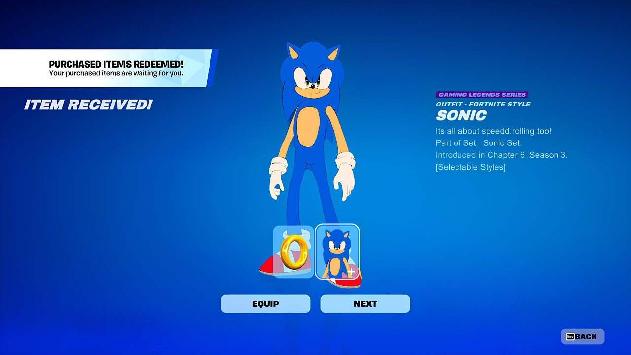 It&rsquo;s happening!!! Fortnite x Sonic!