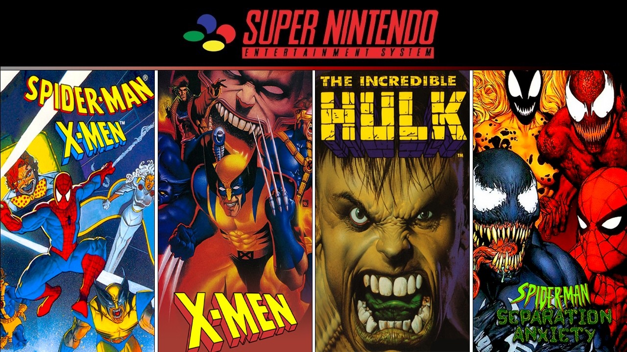 Marvel Superheroes Games for SNES