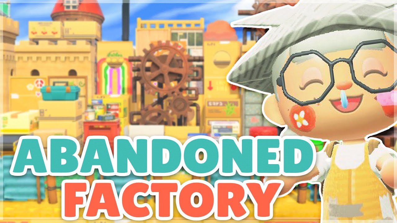Abandoned Kidcore Factory | ACNH Speed Build