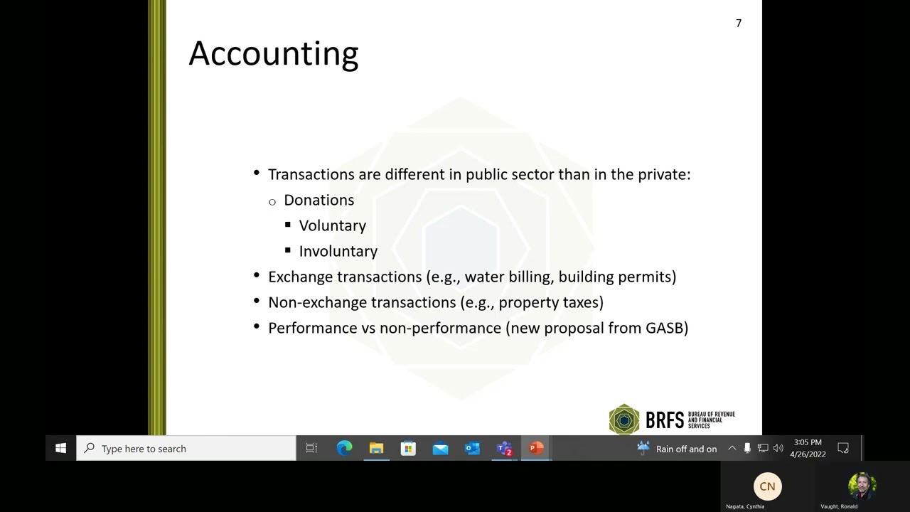 Government finance training 4-26-2022