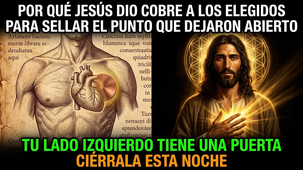 La única protección que Jesús dio contra el acceso arcóntico al lado izquierdo del pecho
