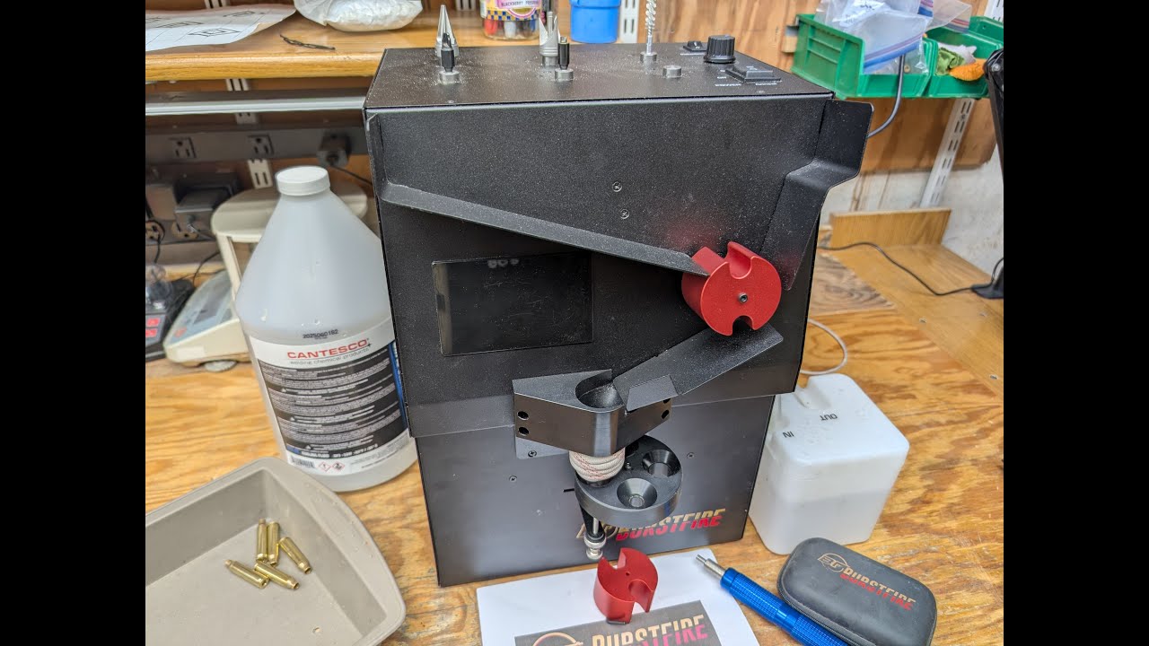 Burstfire Induction Annealer and Prep Center