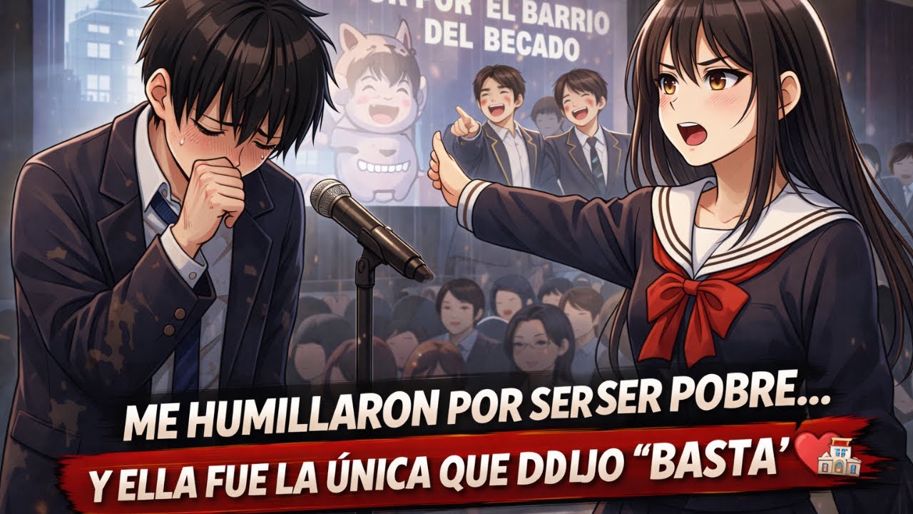 ME HUMILLARON POR SER POBRE… Y ELLA FUE LA ÚNICA QUE DIJO “BASTA” 💔🏫
