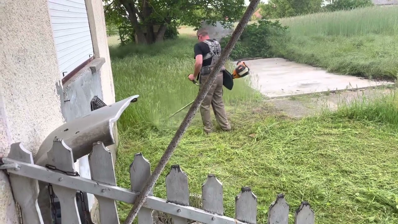 Villager bc2700xce .Szétcsaptuk a pázsit száját.😂