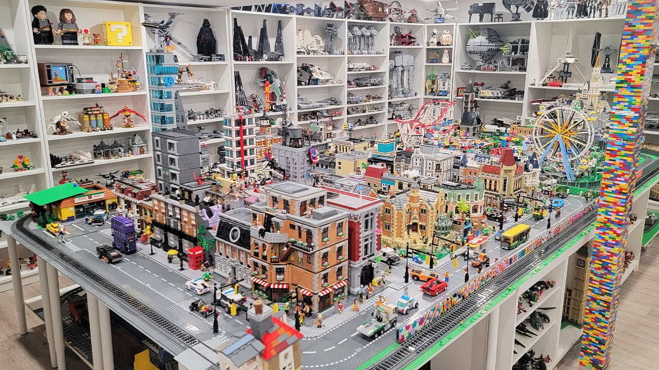 HUGE LEGO ROOM REVEAL!
