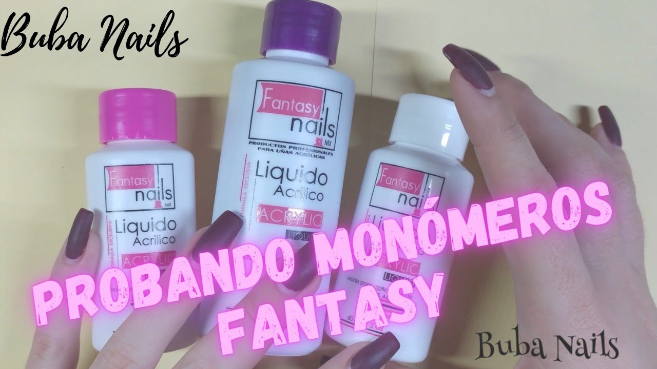 Probando monómeros Fantasy Nails