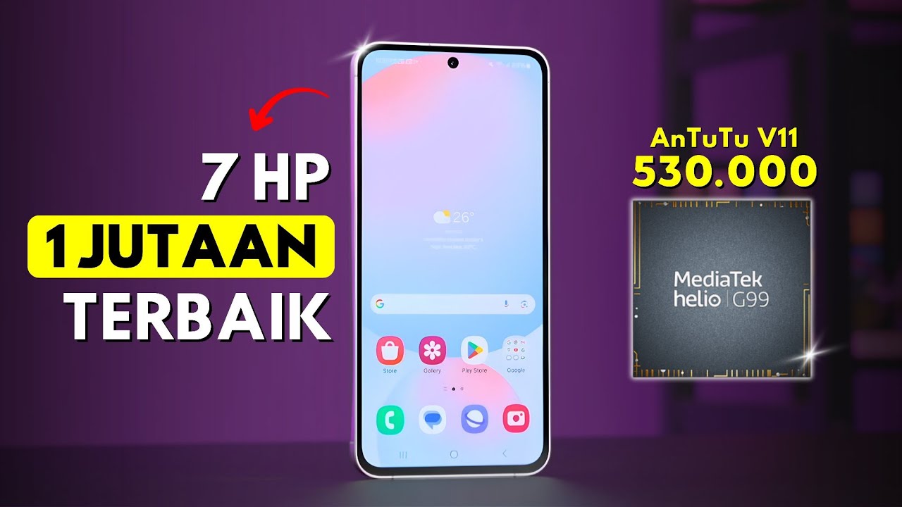 7 HP HARGA 1 JUTAAN TERBAIK MARET 2026 | Murah Tapi Nggak Murahan!
