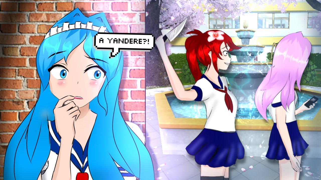 The new student is a ‼️YANDERE‼️?! ~ High School Simulator 2018