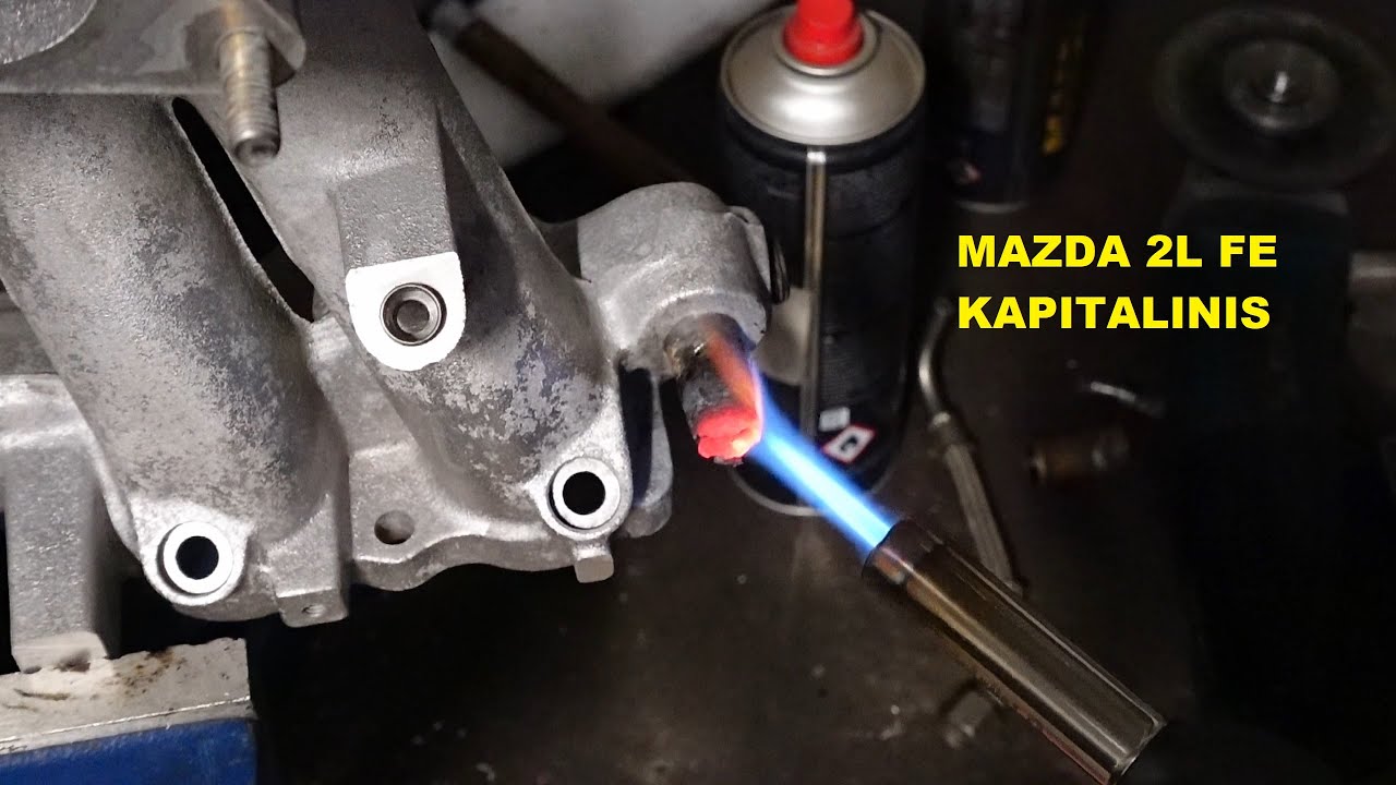 Mazda 929 FE 2.0l kapitalinis variklio remontas 3 dalis