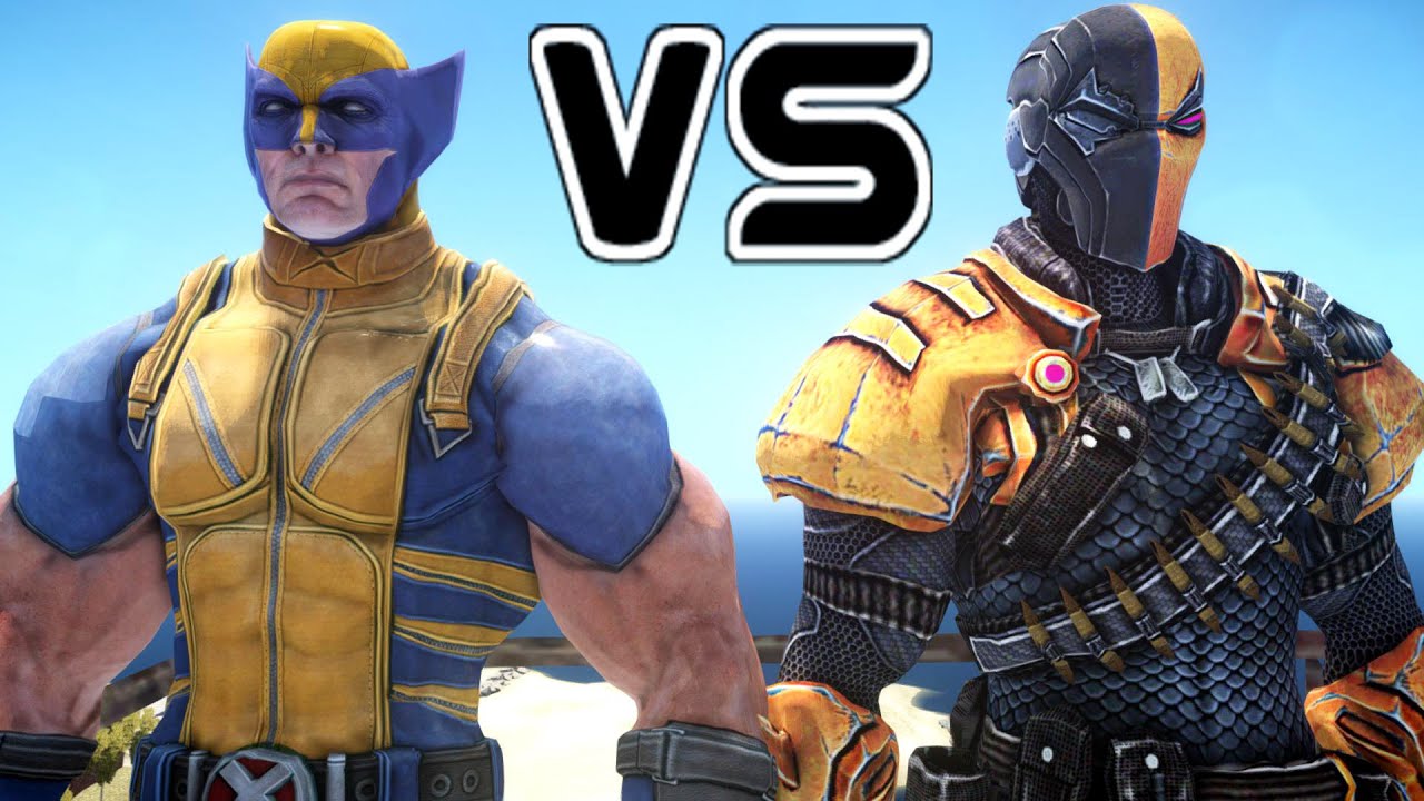 WOLVERINE VS DEATHSTROKE - EPIC BATTLE