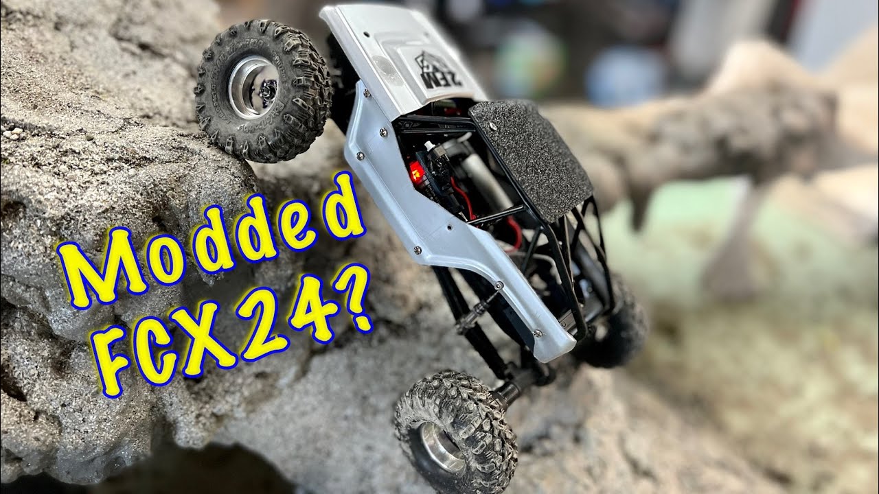 FCX24 $6 motor upgrade and New Look! Now she’s really fast!!