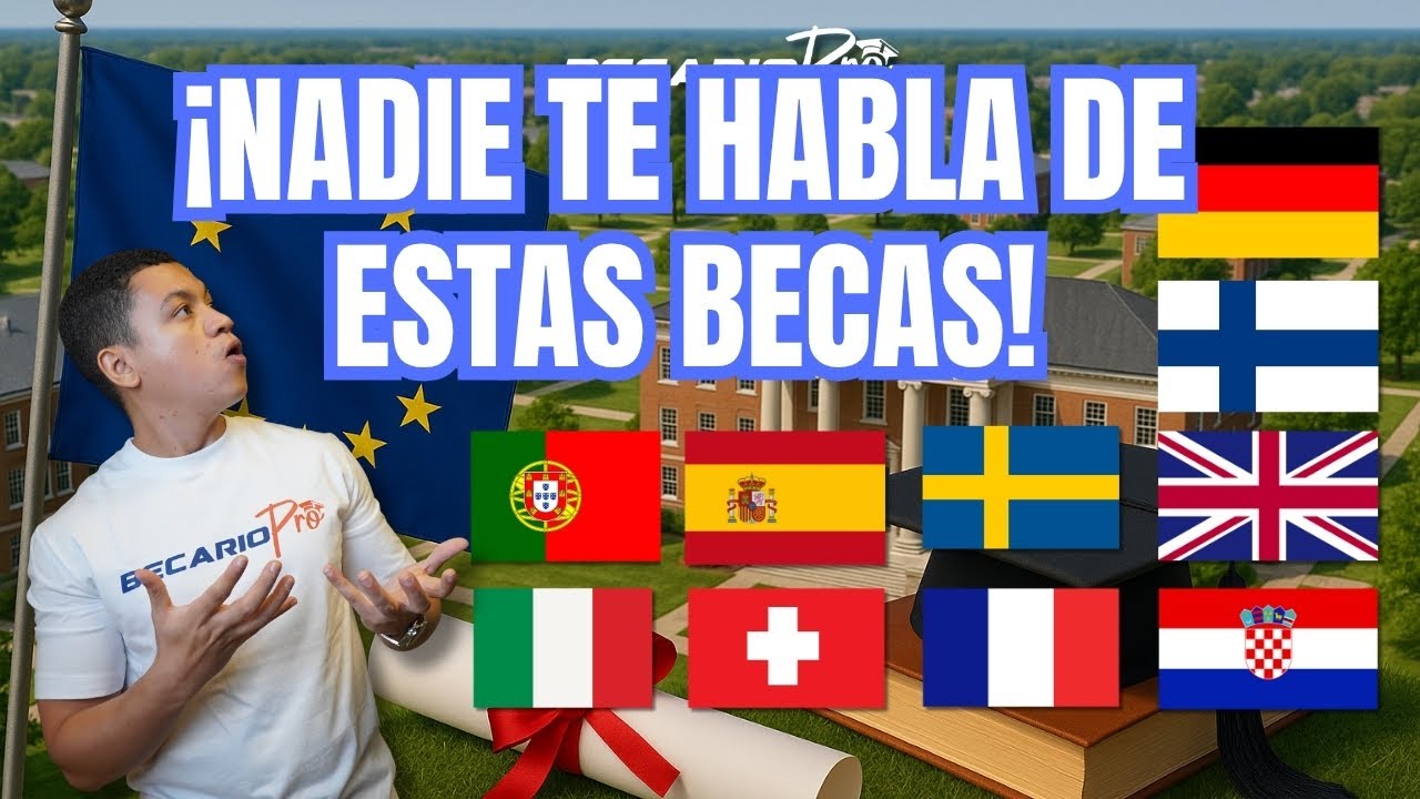 Las 5 Mejores Becas para Estudiar en el Extranjero SIN Saber inglés