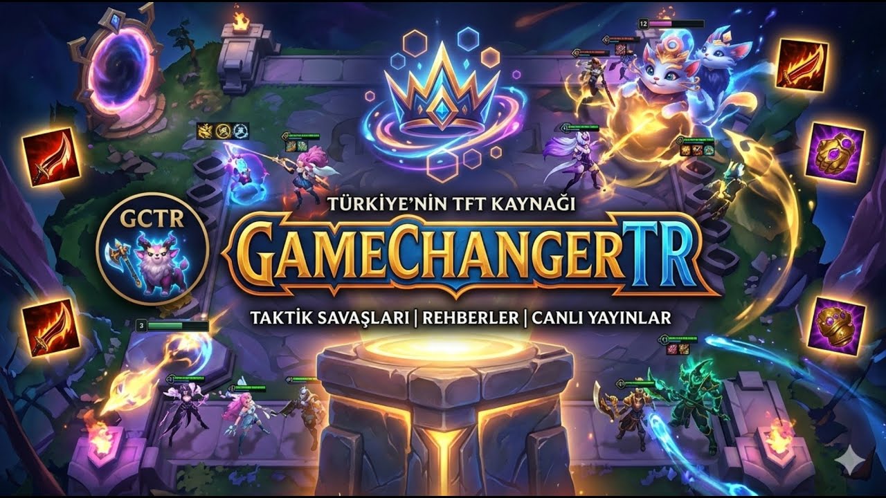 Teamfight Tactics Canlı Yayın | Ranked Tırmanış ve Meta Komplar