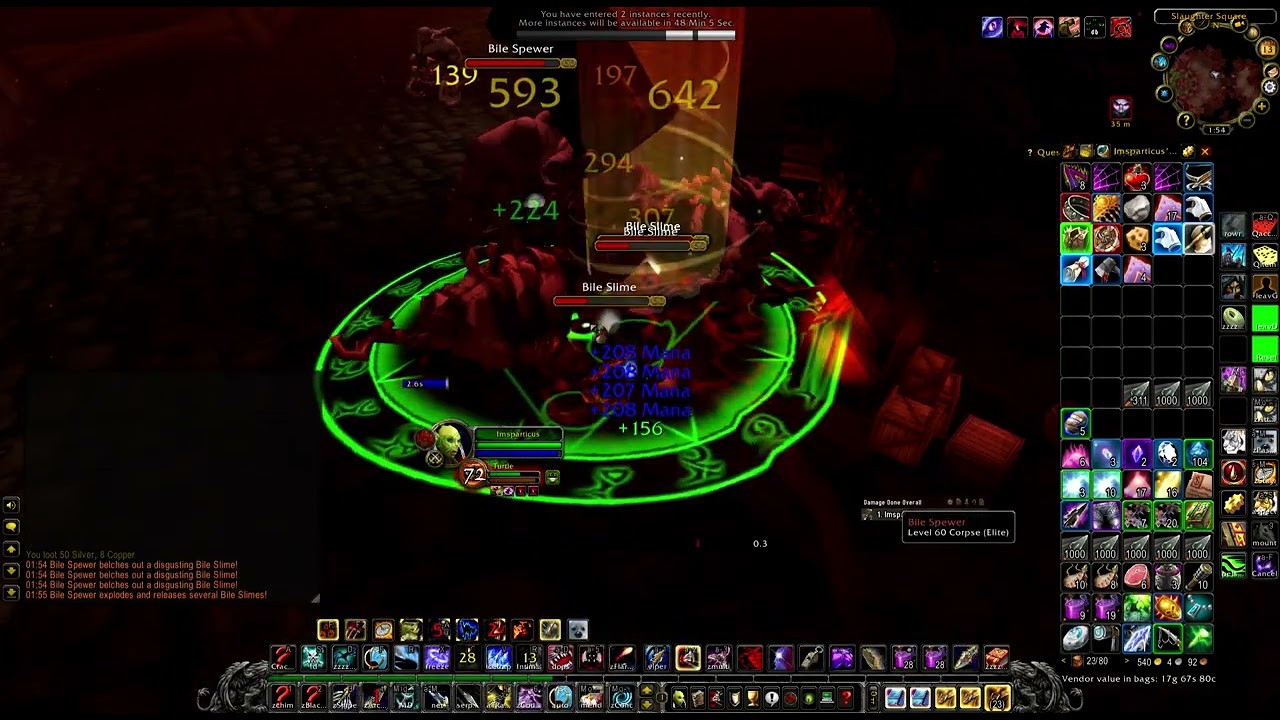 Baron Rivendare's Deathcharger farm