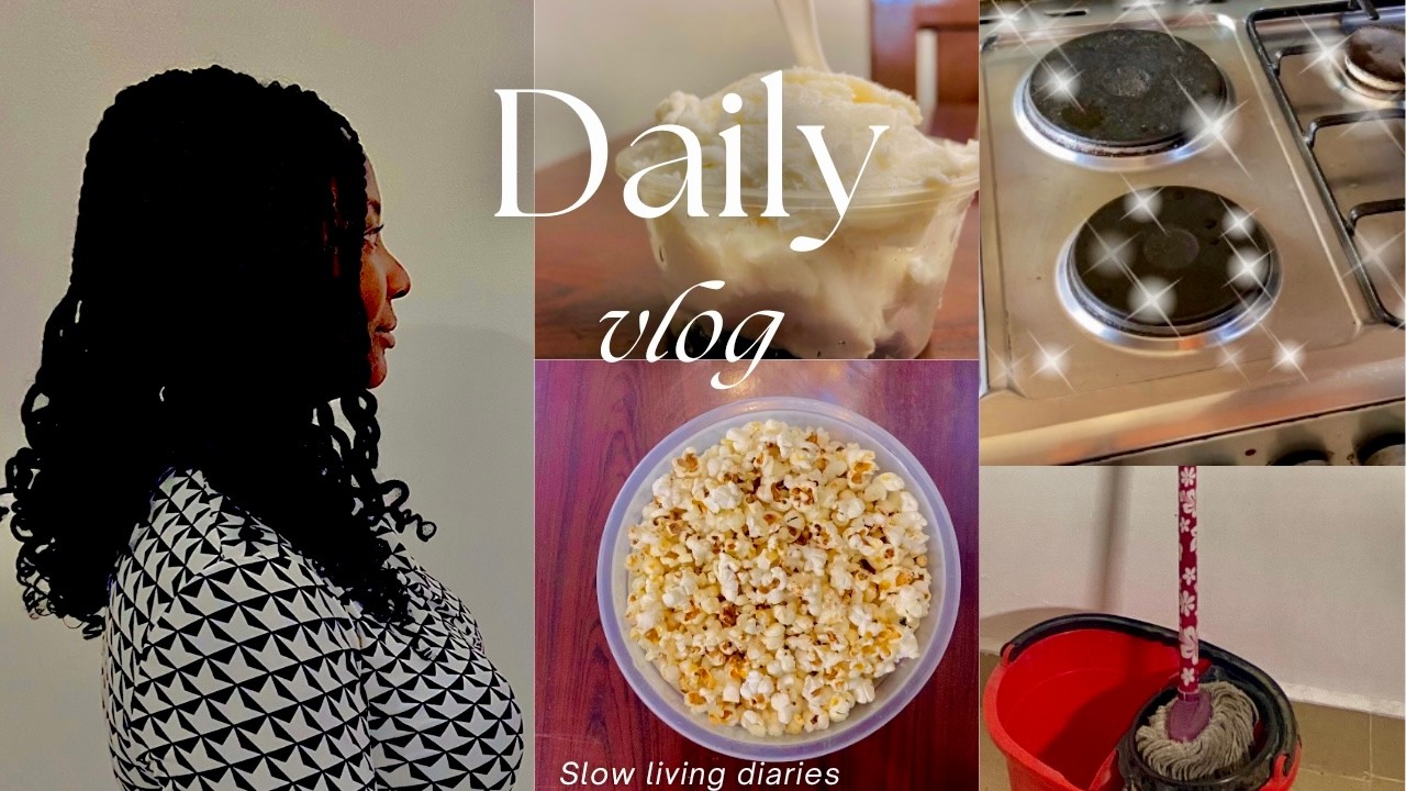 Days in my life | alone but not lonely: finding joy in simple things | Homemade Ice Cream + Popcorn