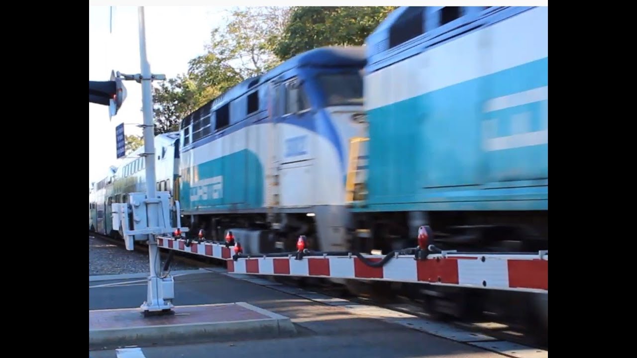 Railfanning Carlsbad Village part 2 FT Coaster F59PHI 3002!