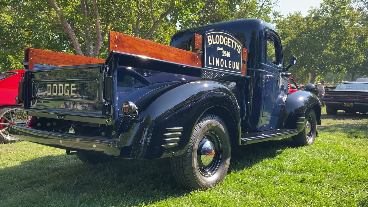 BEAUTIFUL 1946 Dodge Truck - W Series Job-Rated - At GOODGUYS - In the Garage with Steve Natale
