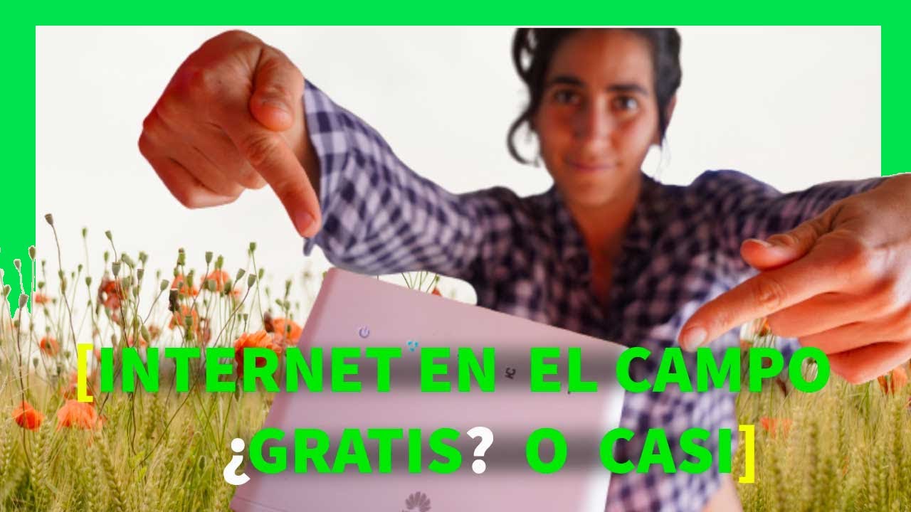 INTERNET RURAL 📡 | Router 4G &iexcl;YA tenemos INTERNET!