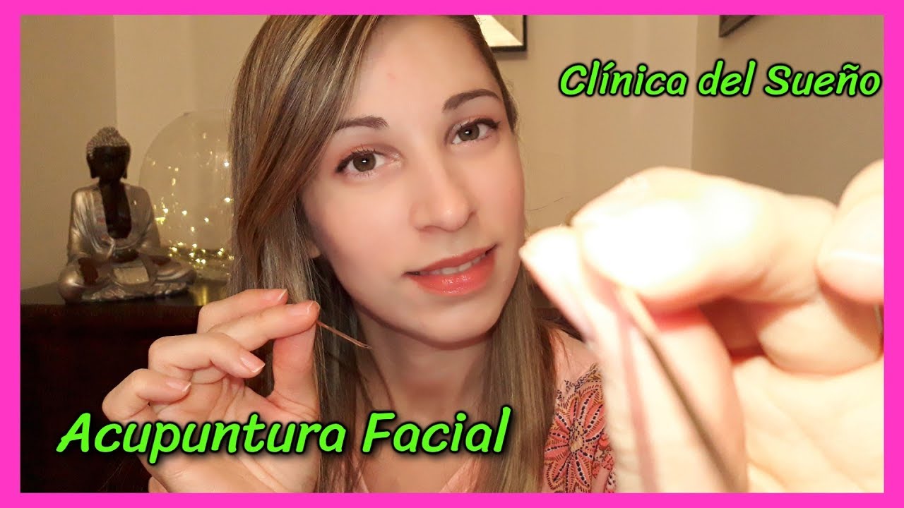 [ ASMR ] Acupuntura Facial RP | Clínica del Sueño 9  | Relajo tu carita | SusurrosdelSurr | Español